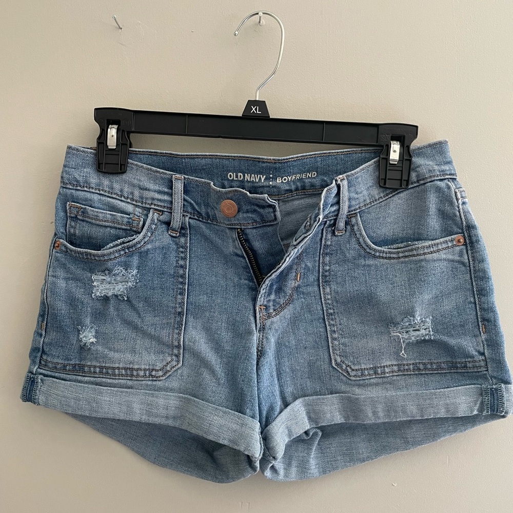 Boyfriend Jean shorts! Size 0
